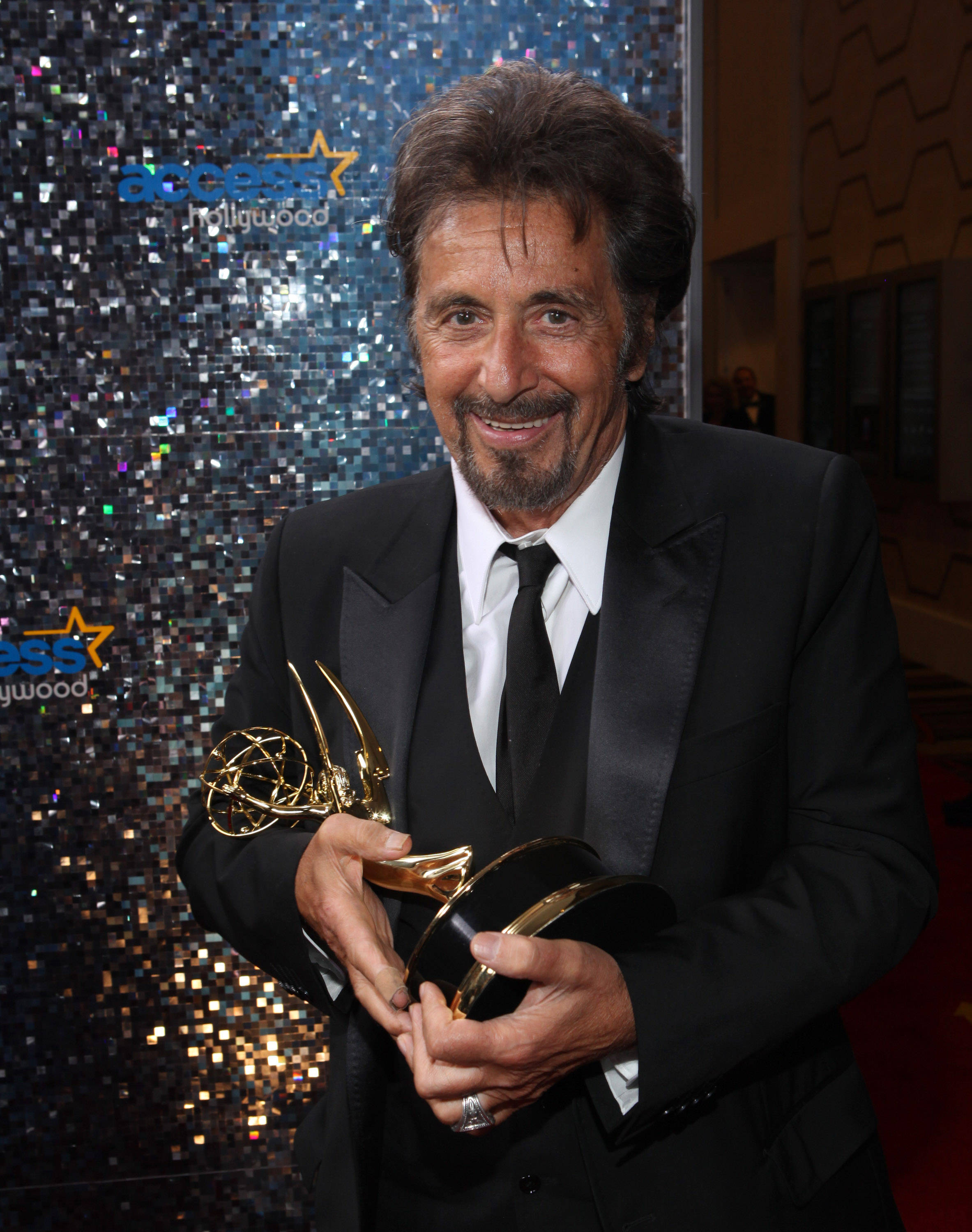 Al Pacino, 2010 Emmy Awards, golden Emmy award, 2K Phone Wallpaper