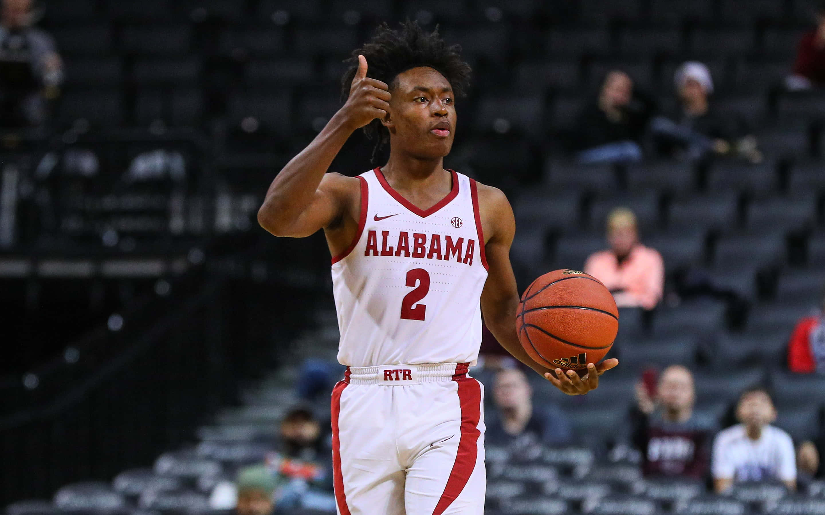Alabama Basketball, Alabama jersey, basketball player, 2K Desktop Wallpaper