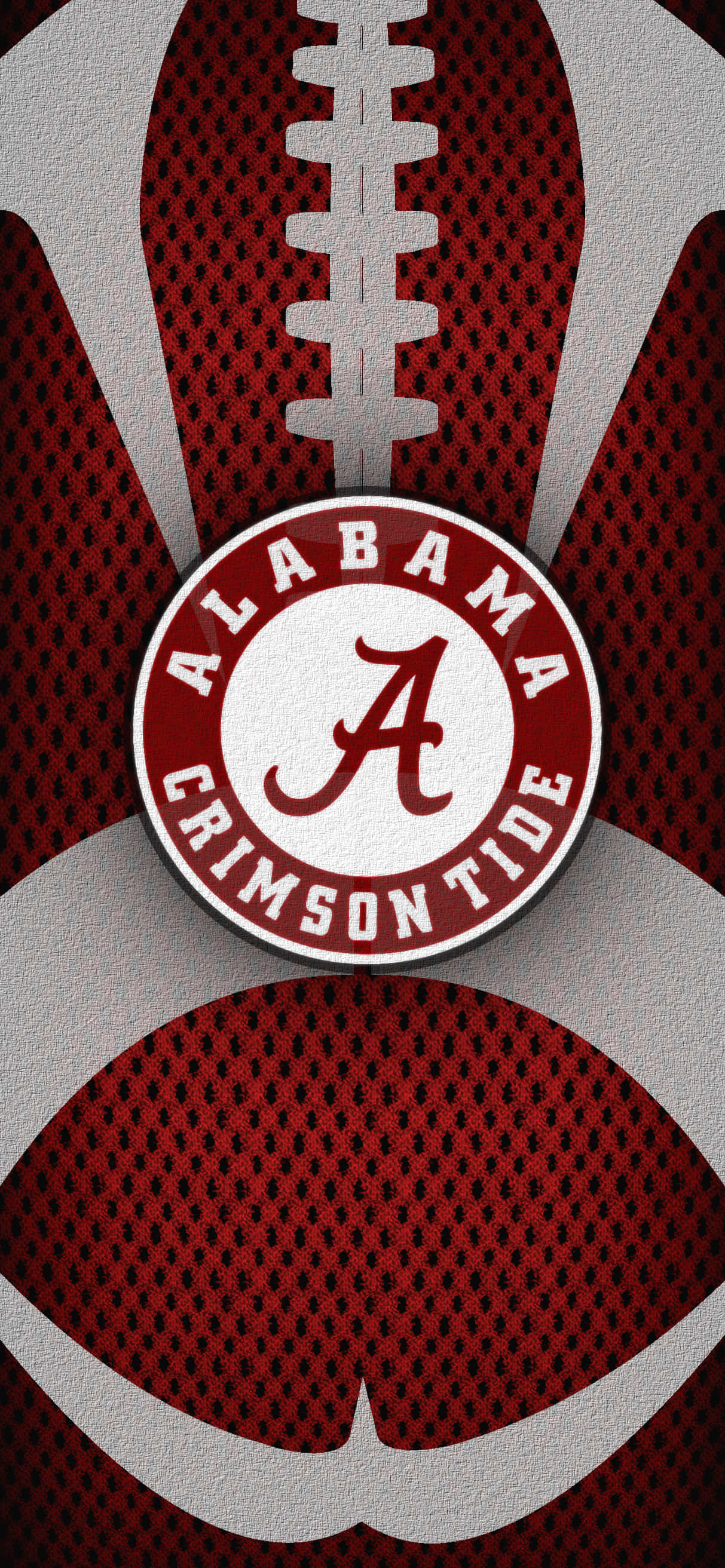 Alabama Crimson Tide, crimson and white, football, 2K Phone Wallpaper