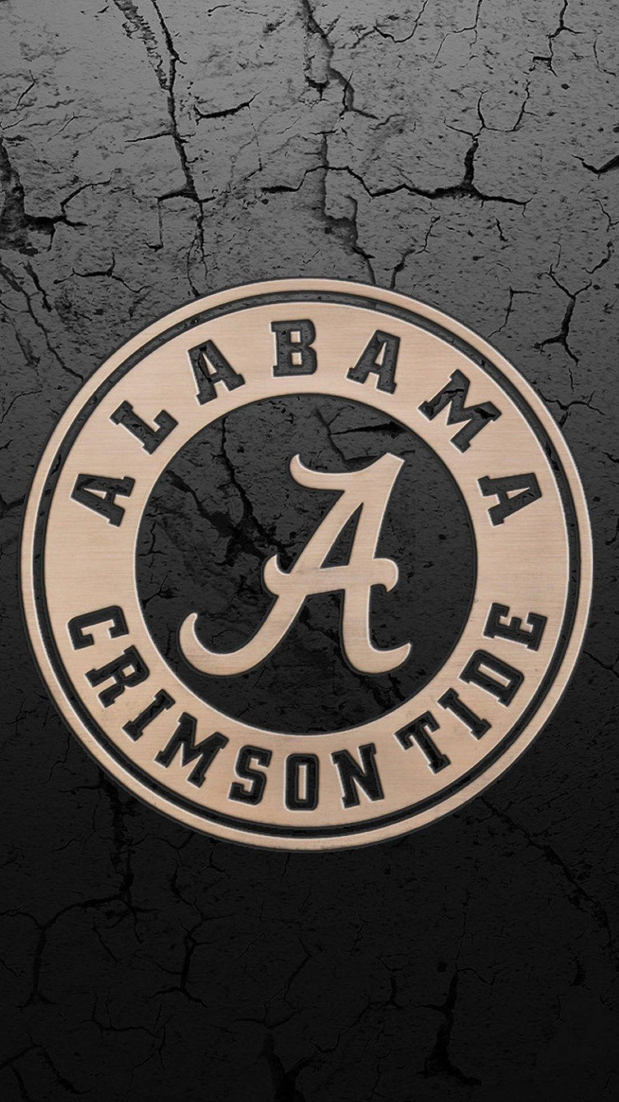 Alabama Crimson Tide, grey, wooden, Full HD Phone Wallpaper