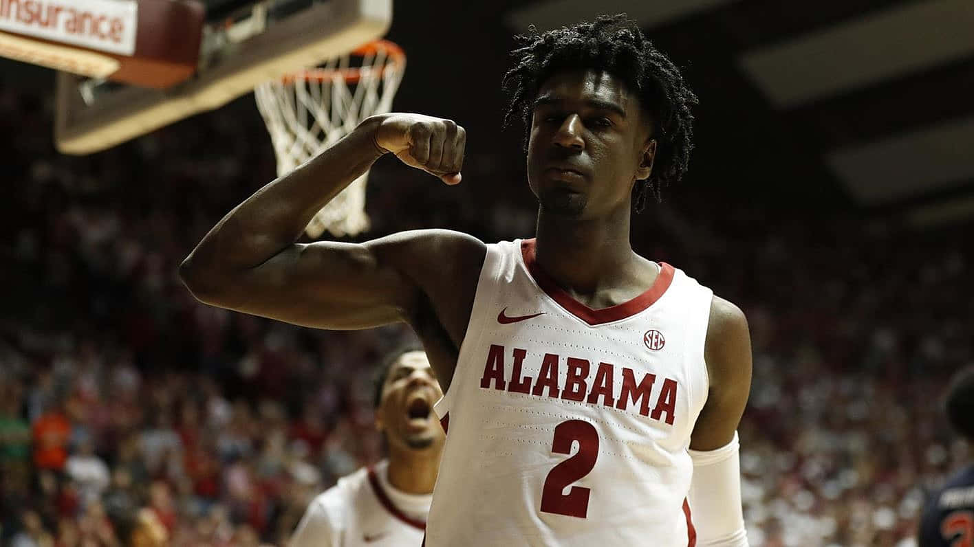 Alabama, basketball player, Alabama jersey, HD Desktop Wallpaper