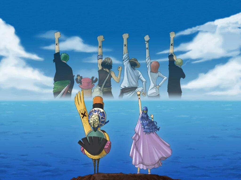 Alabasta, cliff, blue sky, SD Desktop Wallpaper