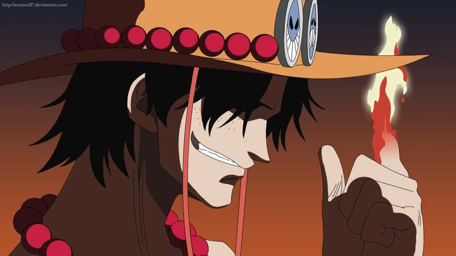 Alabasta, straw hat, red beads, SD Desktop Wallpaper