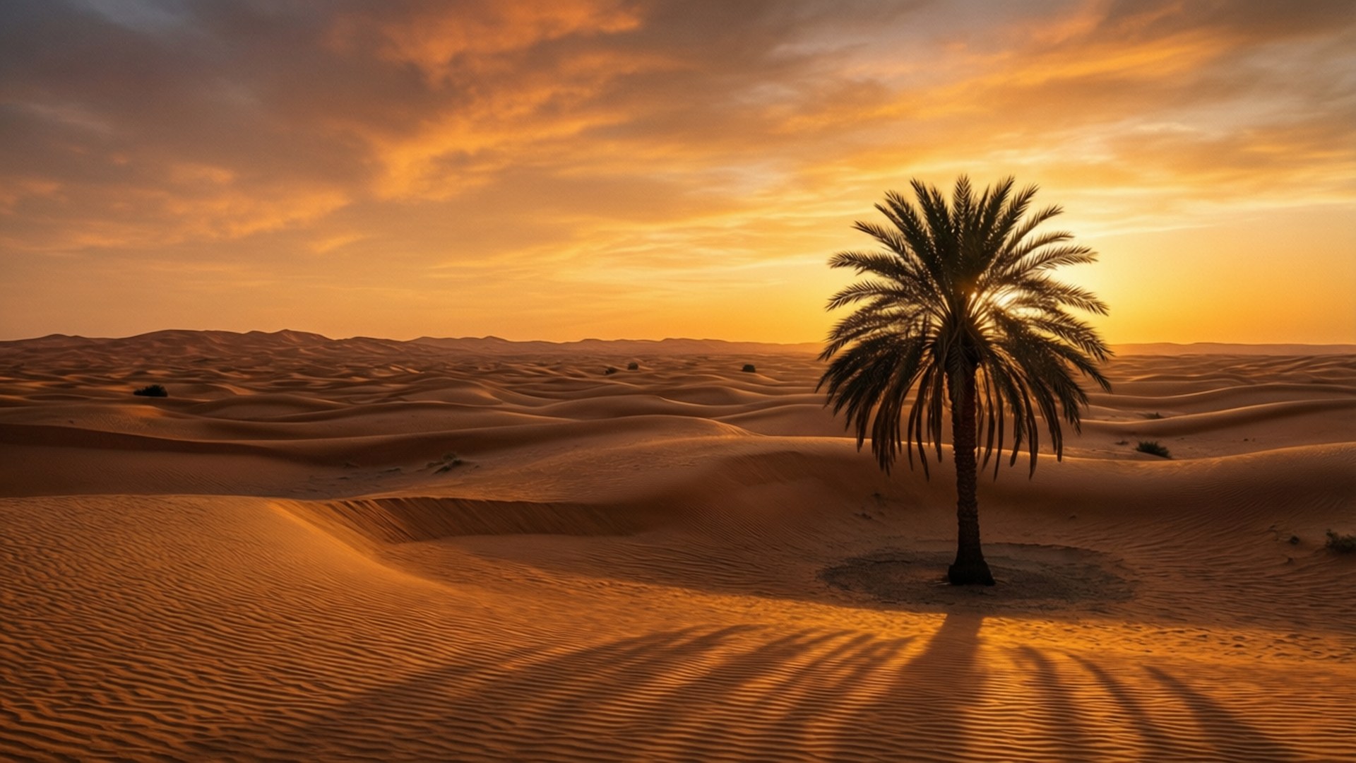 Alabasta, desert, golden hour, Full HD Desktop Wallpaper