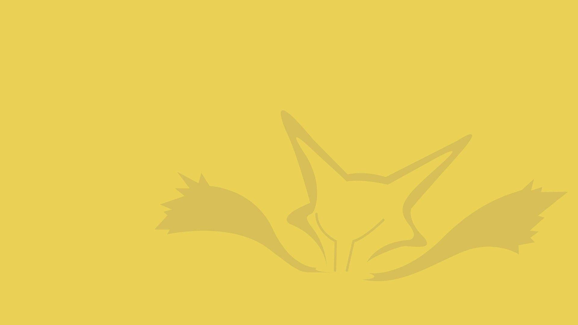 Alakazam, yellow head, moustache, Full HD Desktop Wallpaper