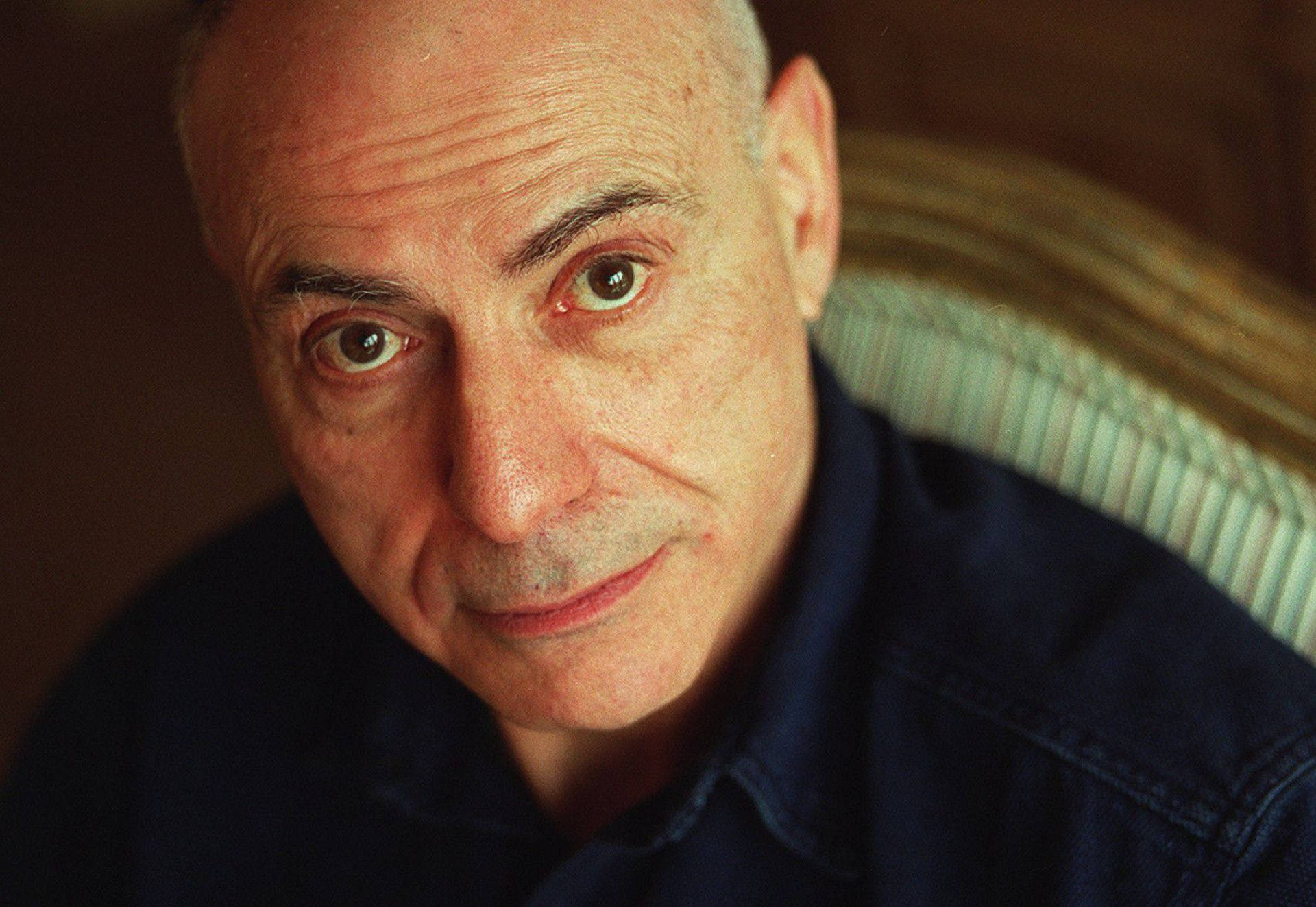 Alan Arkin, bald, intense eyes, Full HD Desktop Wallpaper