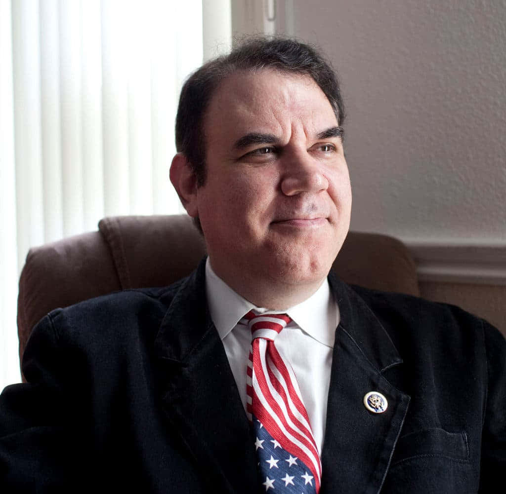Alan Grayson, US tie, dark suit, SD Desktop Wallpaper