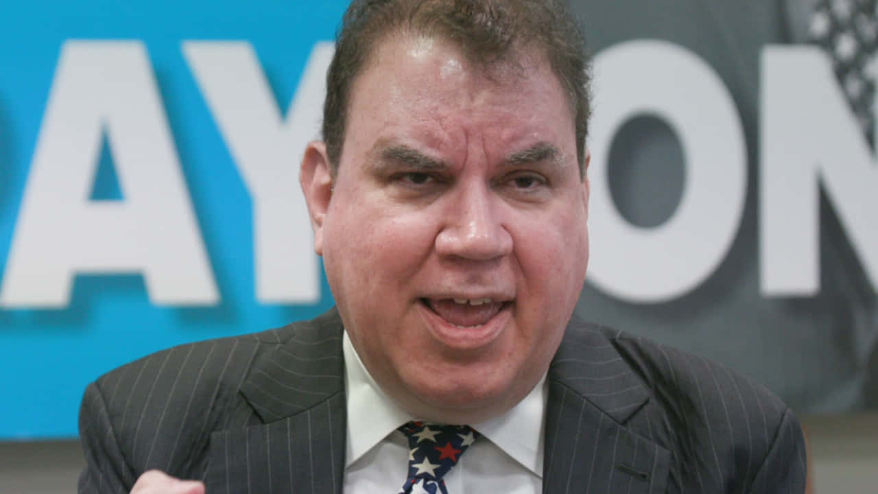 Alan Grayson, pinstripe suit, star-patterned tie, HD Desktop Wallpaper