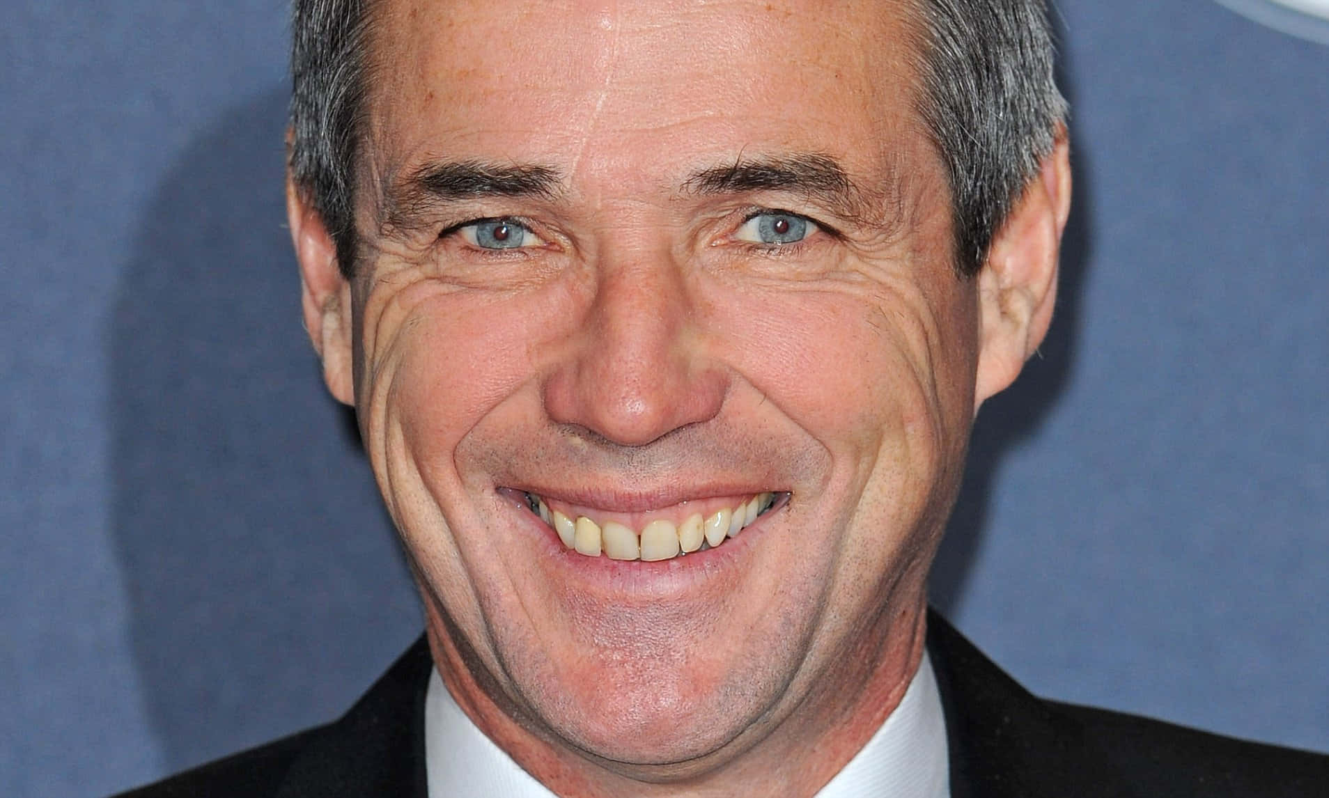 Alan Hansen, gray hair, blue eyes, HD Desktop Wallpaper