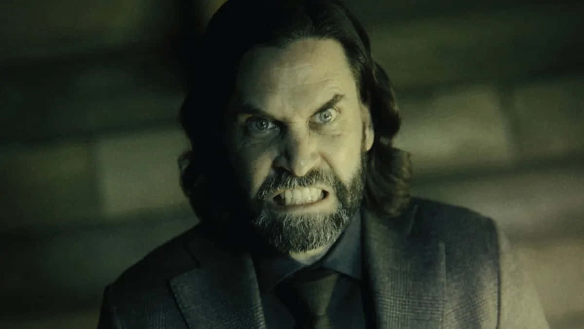 Alan Wake, long dark hair, beard, SD Desktop Wallpaper