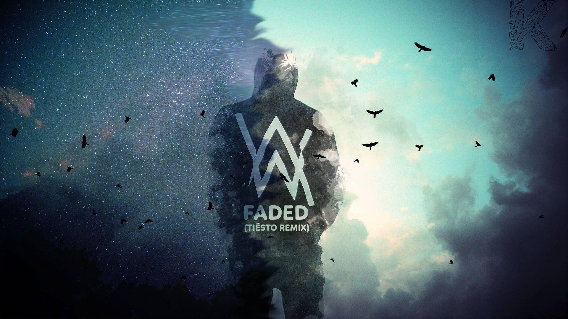 Alan Walker, faded, starry sky, Full HD Desktop Wallpaper