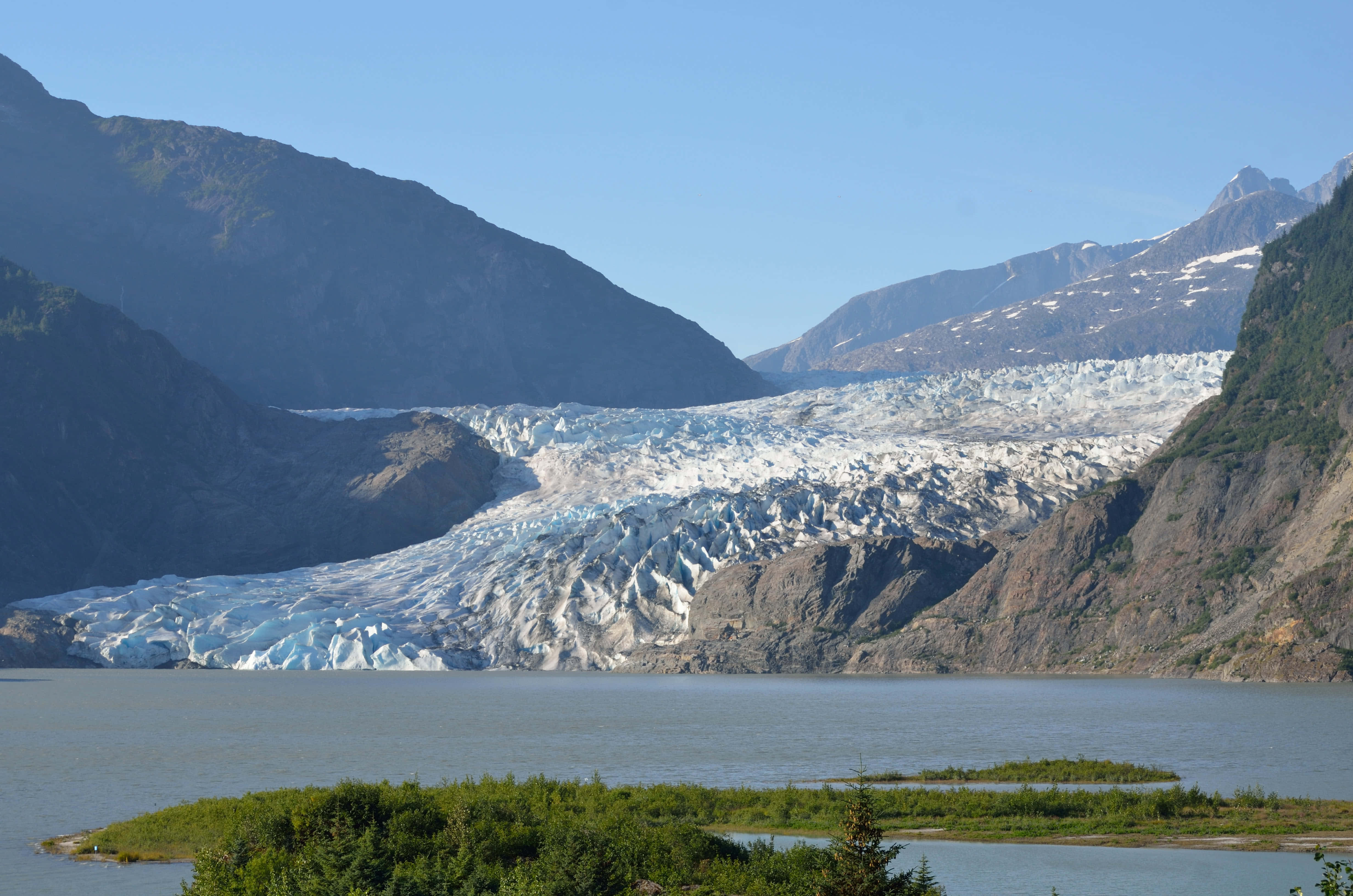 Alaska, glacier, blue ice, 4K Desktop Wallpaper