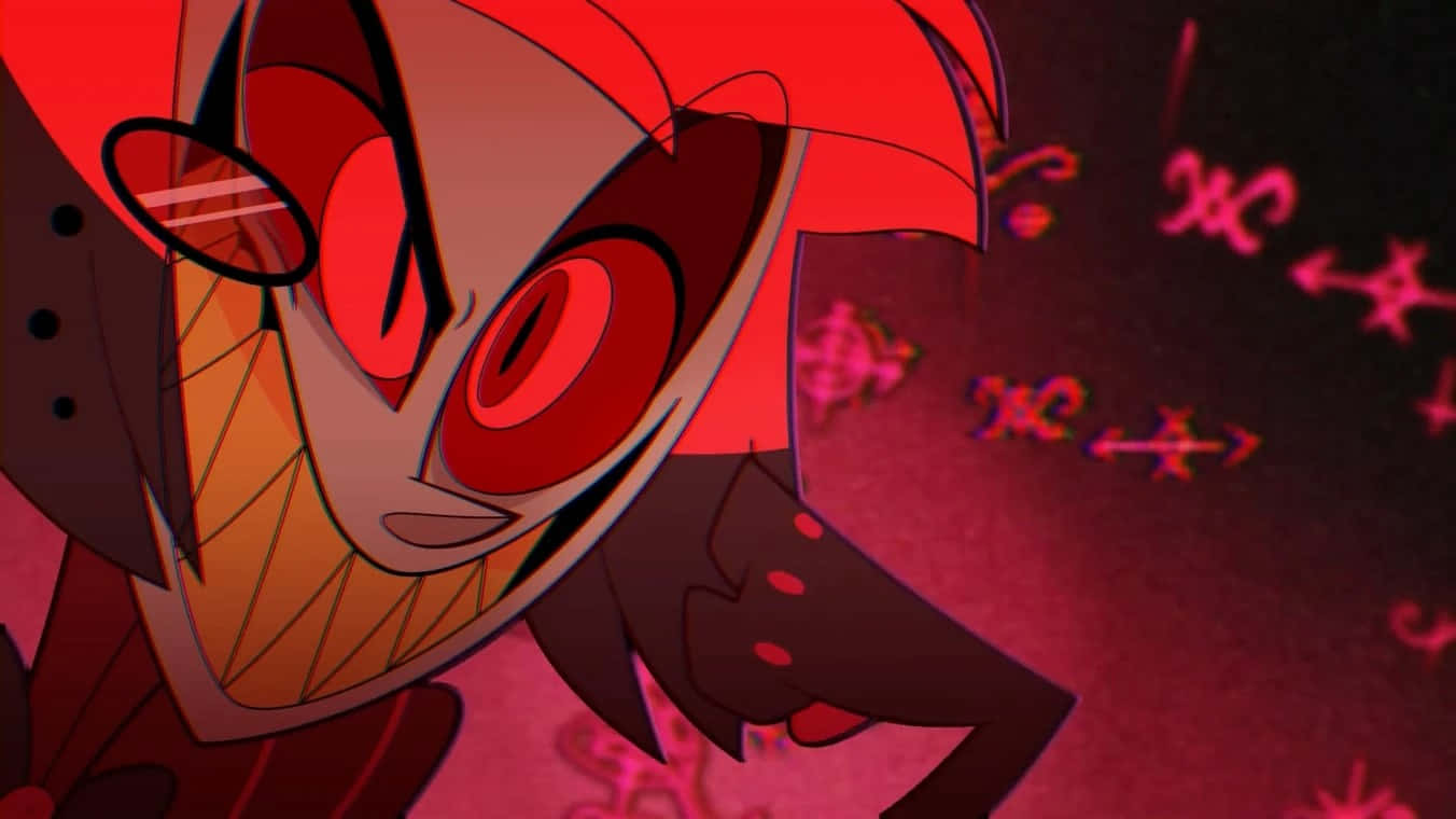 Alastor, Hazbin Hotel, red eyes, HD Desktop Wallpaper