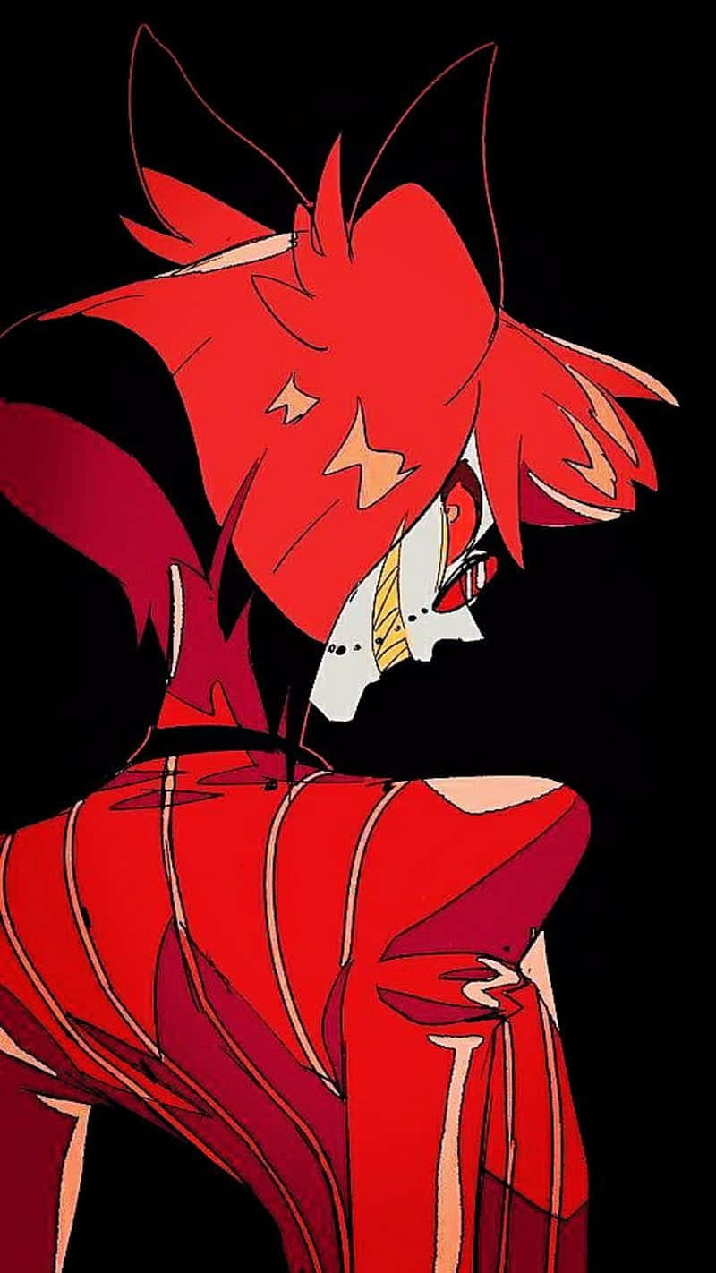 Alastor, Hazbin Hotel, red-haired, HD Phone Wallpaper