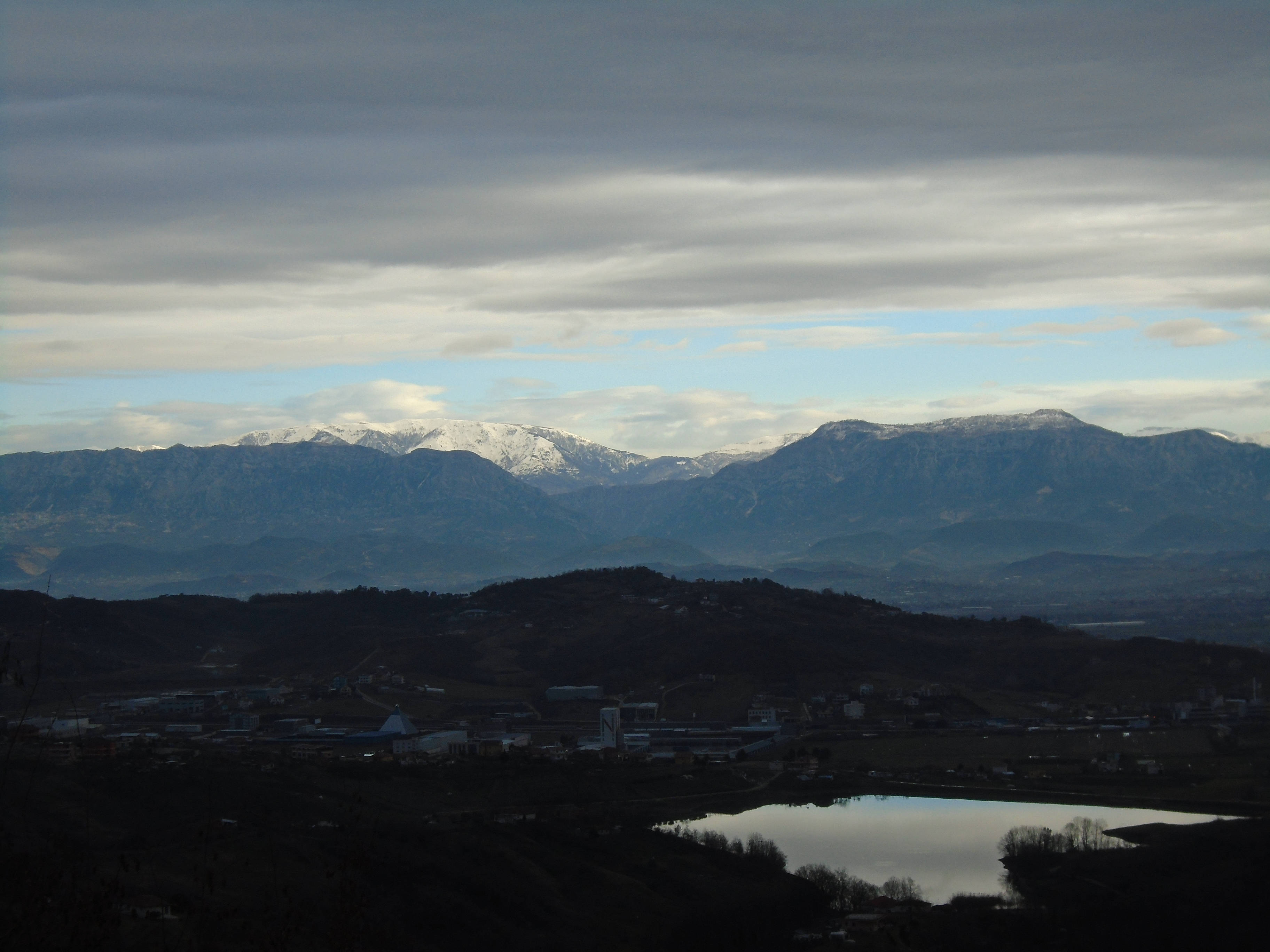 Albania, mountain range, snow capped mountains, 2K Desktop Wallpaper