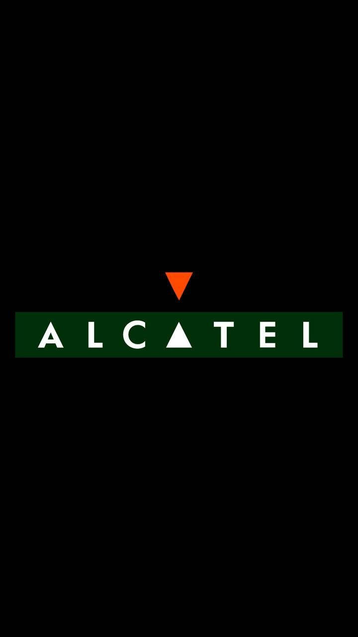 Alcatel, white text, green bar, HD Phone Wallpaper