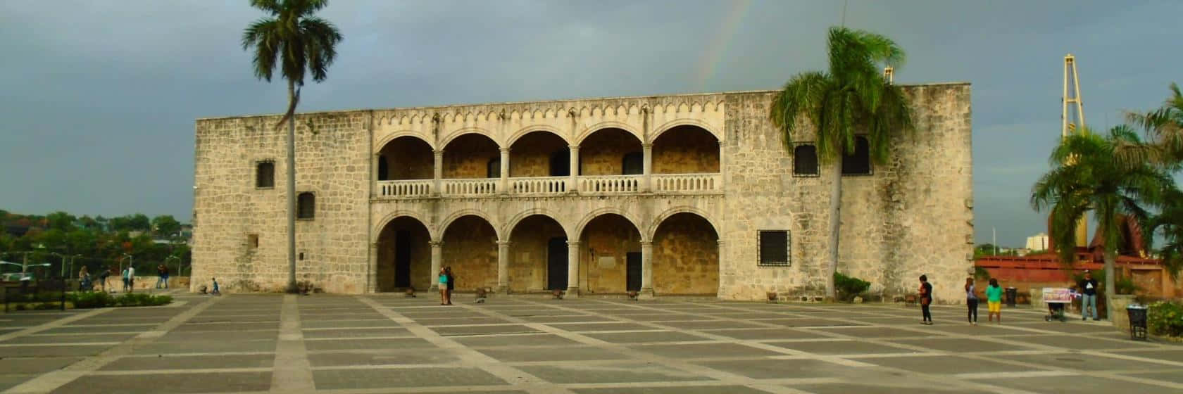 Alcazar De Colon, widescreen, stone building, HD Desktop Wallpaper
