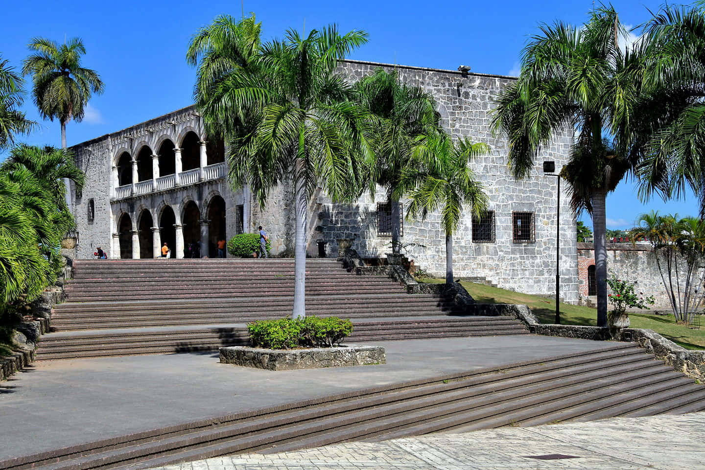 Alcazar De Colon, museum, blue sky, HD Desktop Wallpaper