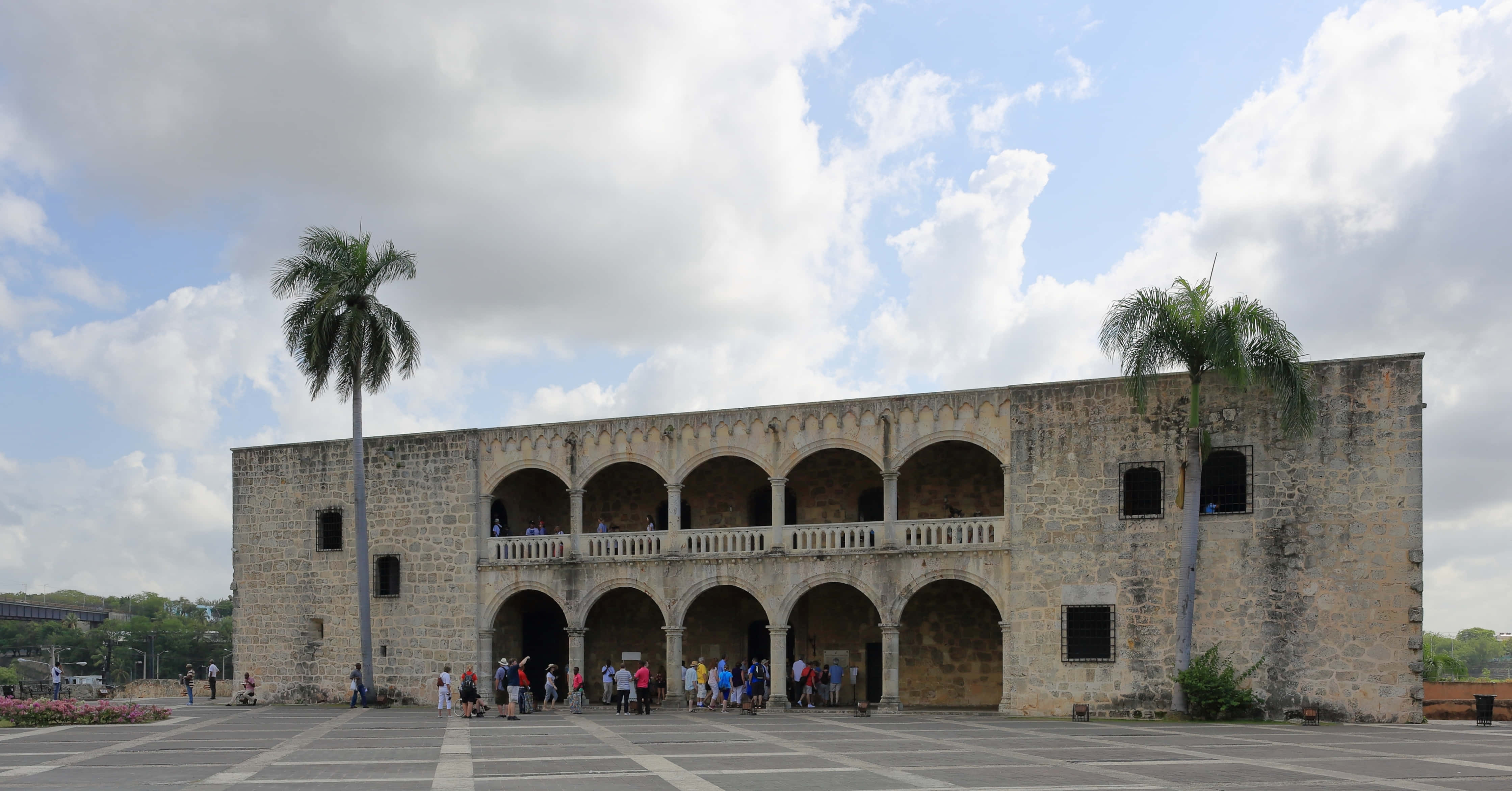 Alcazar De Colon, museum exterior, stone building, 4K Desktop Wallpaper