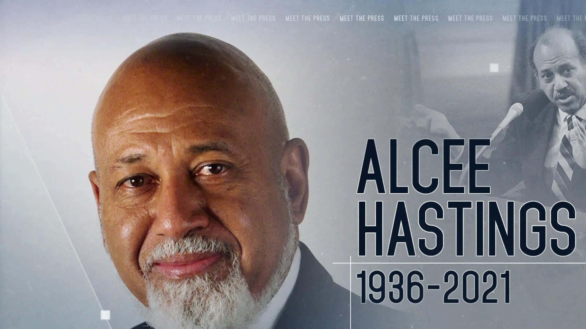 Alcee Hastings, 1936 to 2021, white beard, Full HD Desktop Wallpaper