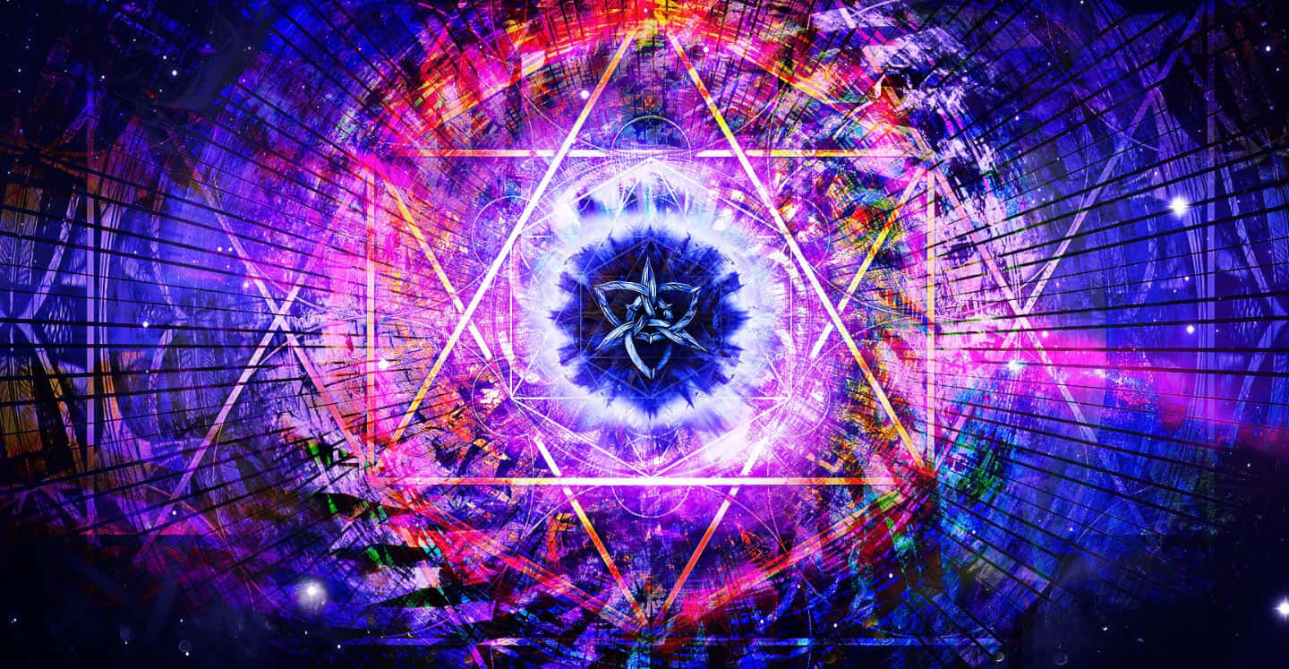 Alchemy, neon purple, pink, HD Desktop Wallpaper