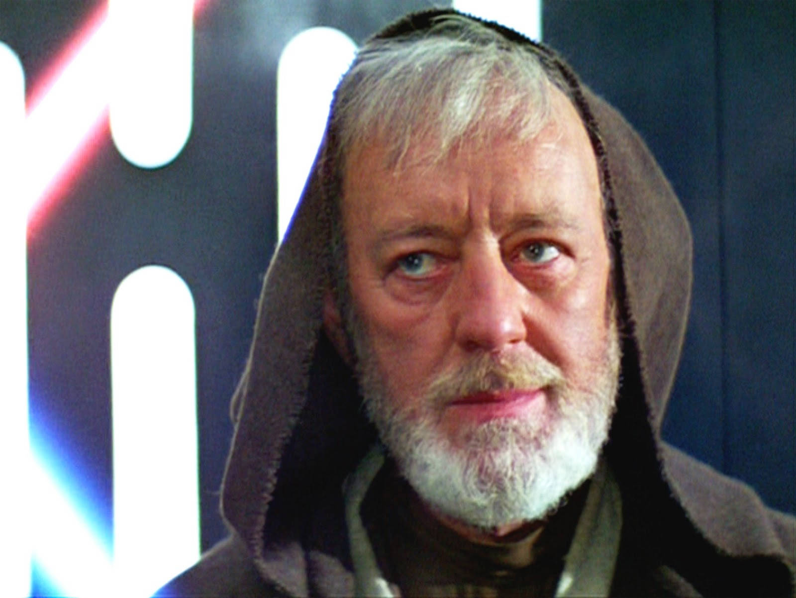 Alec Guinness, white beard, hooded robe, HD Desktop Wallpaper