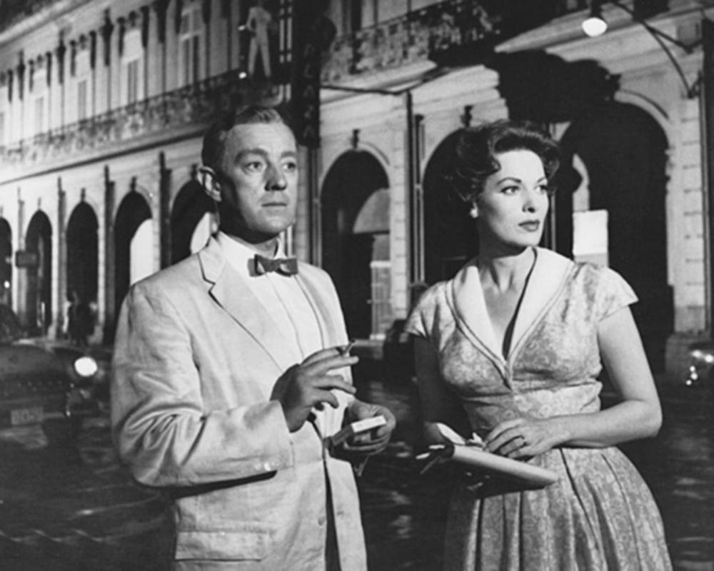 Alec Guinness, suit and bow tie, dress, SD Desktop Wallpaper