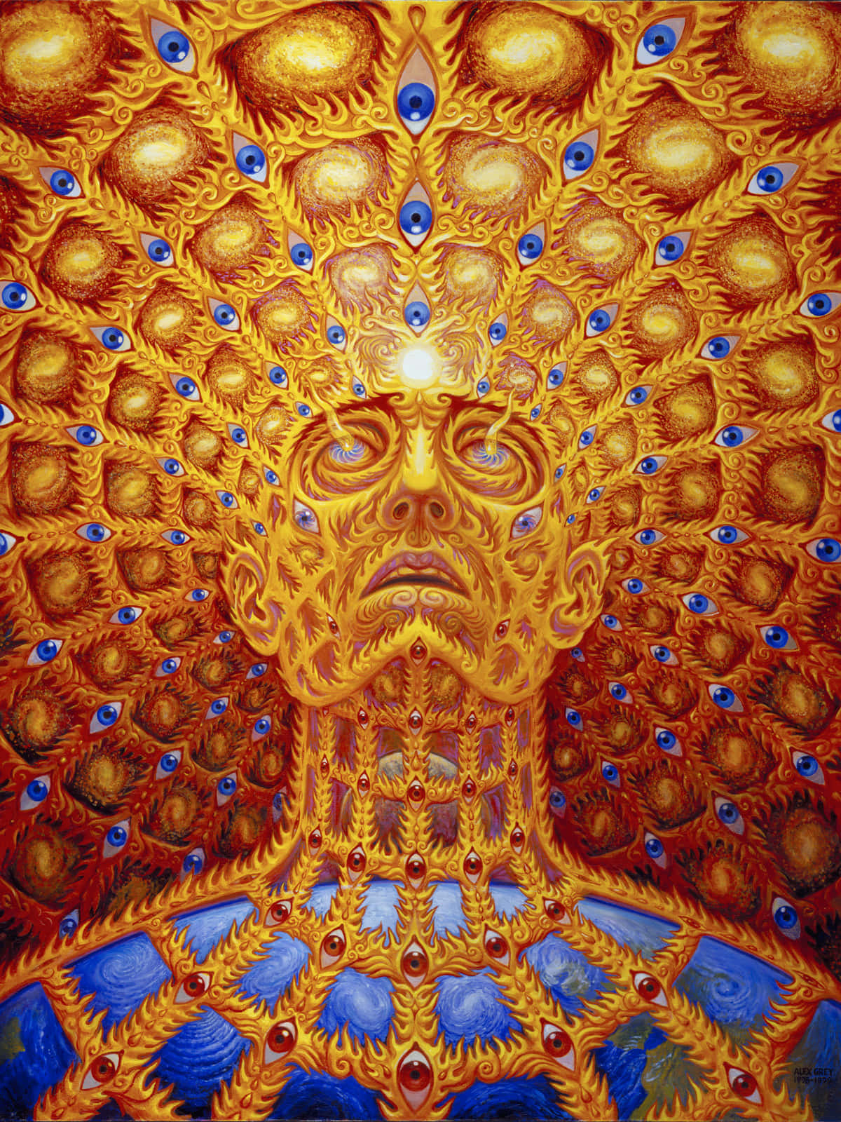 Alex Grey, psychedelic performance art, visionary art, HD Phone Wallpaper