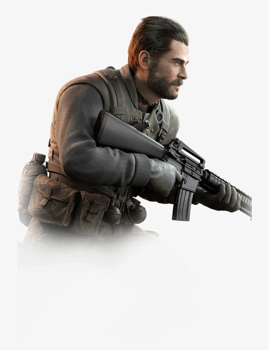 Alex Mason, tactical gear, assault rifle, SD Phone Wallpaper