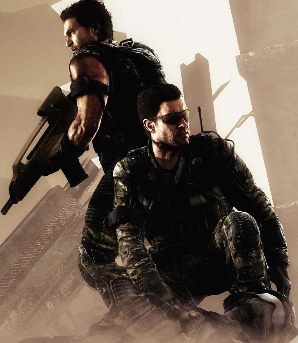 Alex Mason, tactical gear, dusty urban ruin, SD Phone Wallpaper