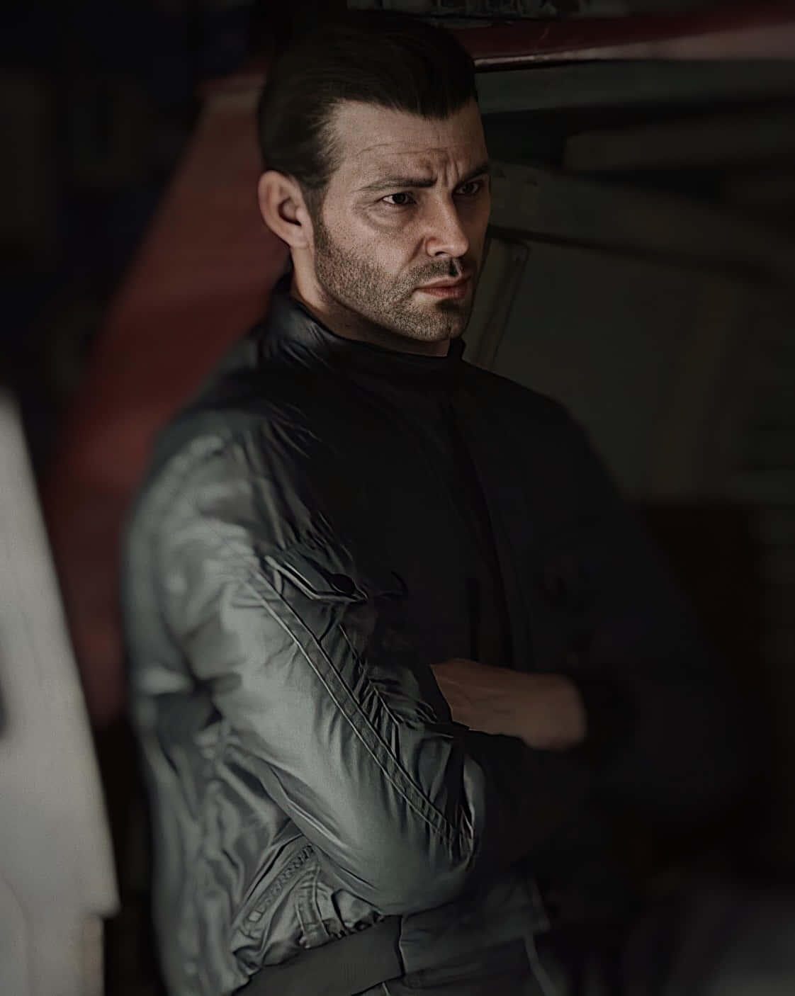 Alex Mason, dark jacket, dimly lit, HD Phone Wallpaper