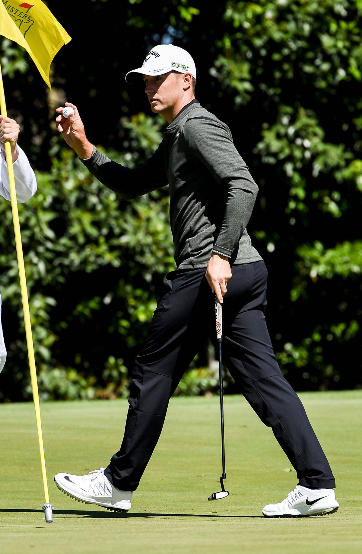 Alex Noren, golf course, sunlit green, HD Phone Wallpaper