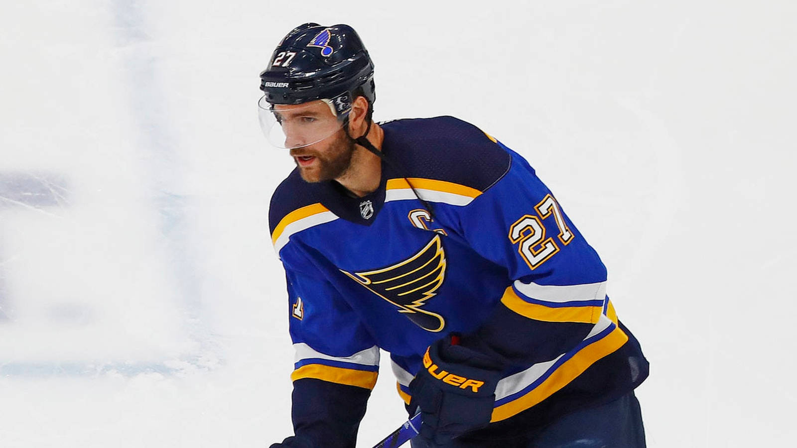 Alex Pietrangelo, cool blue jersey, blue and gold uniform, HD Desktop Wallpaper