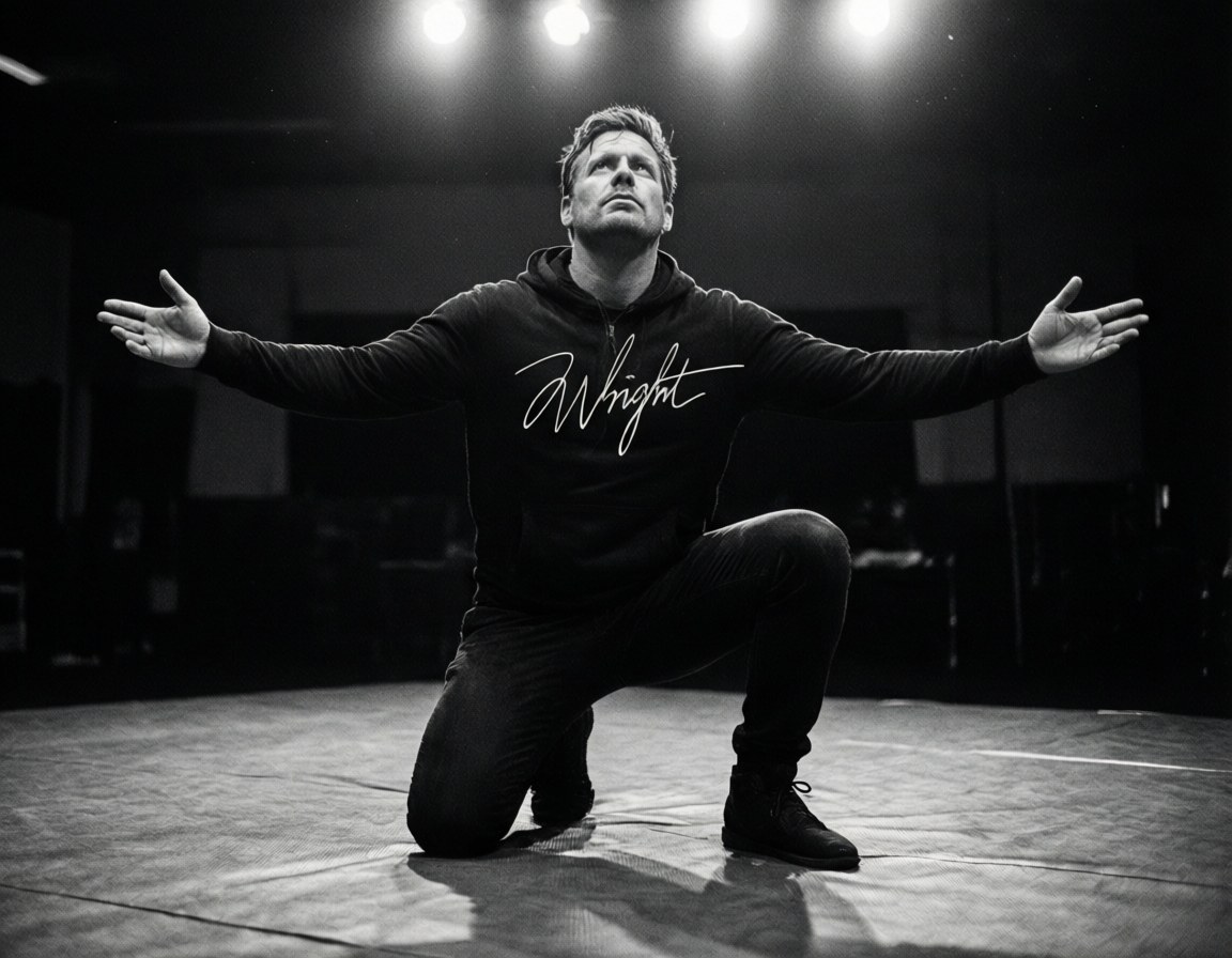 Alex Wright, black and white, arena lights, SD Desktop Wallpaper
