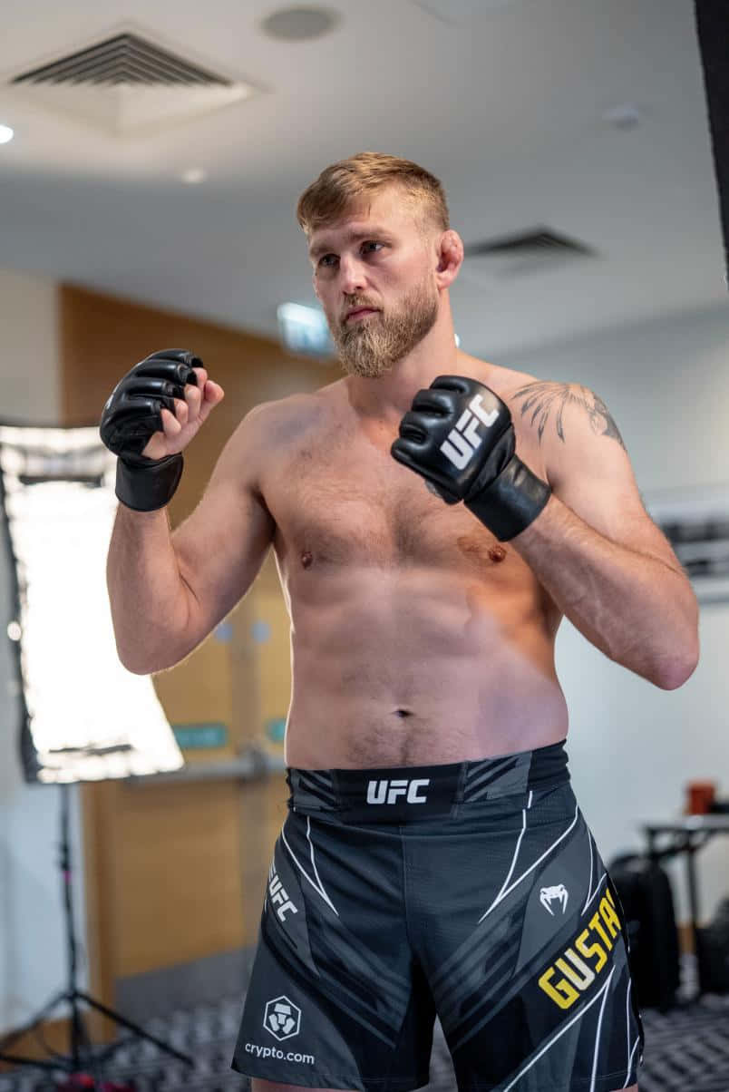 Alexander Gustafsson, UFC gear, gym, SD Phone Wallpaper