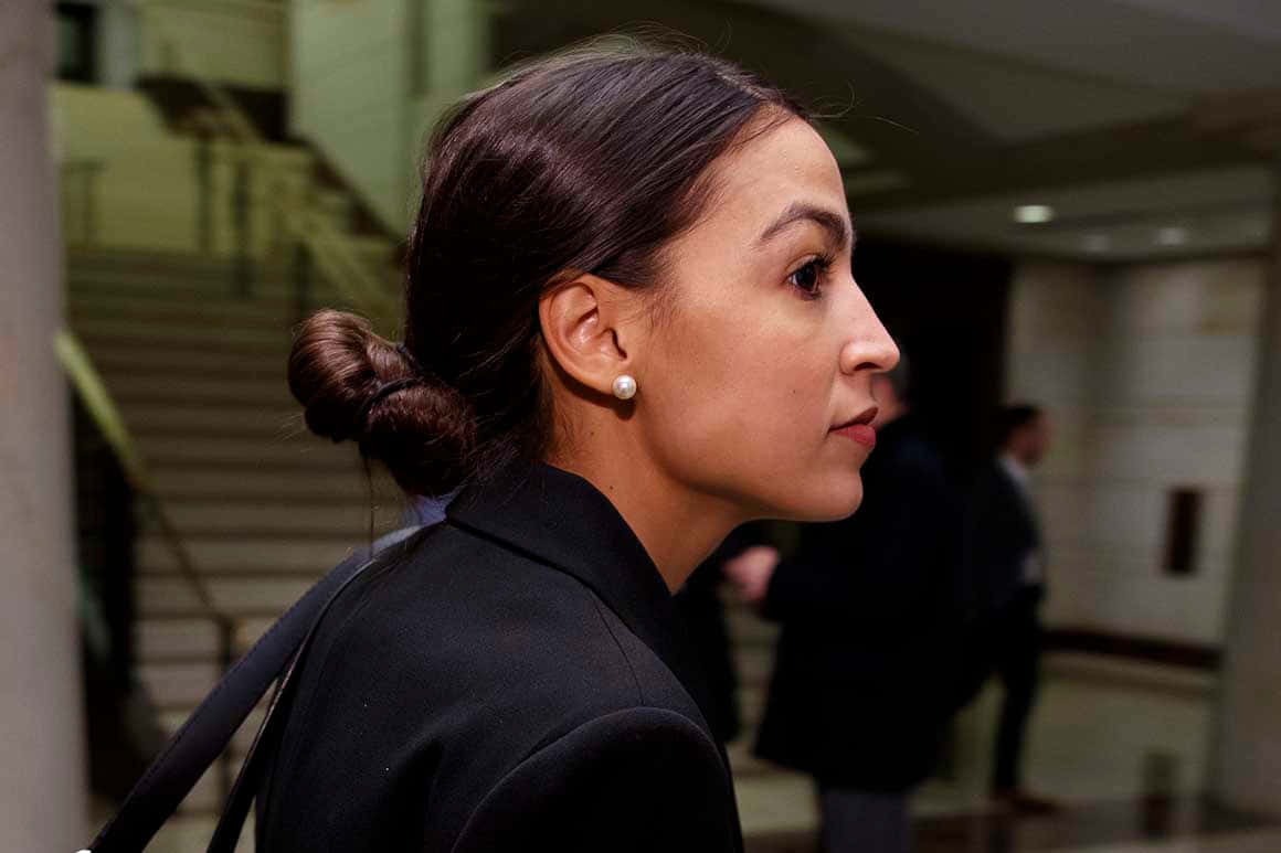 Alexandria Ocasio-cortez, black blazer, hair in a bun, SD Desktop Wallpaper