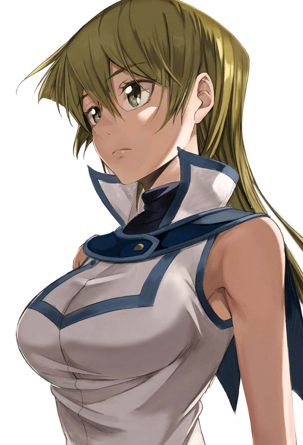 Alexis Rhodes, green hair, determined gaze, HD Phone Wallpaper