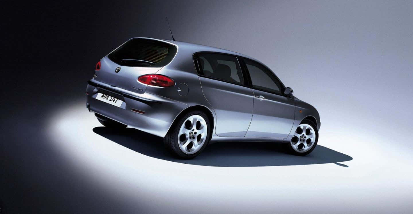 Alfa Romeo 147, silver, hatchback, HD Desktop Wallpaper