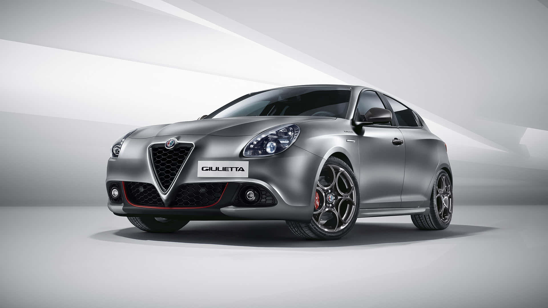 Alfa Romeo Giulietta, silver, black rims, Full HD Desktop Wallpaper