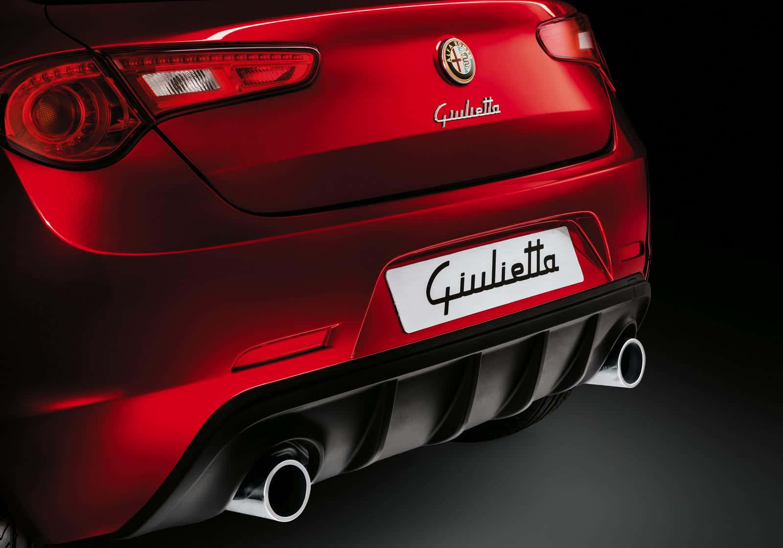 Alfa Romeo Giulietta, 1600, glossy red, HD Desktop Wallpaper