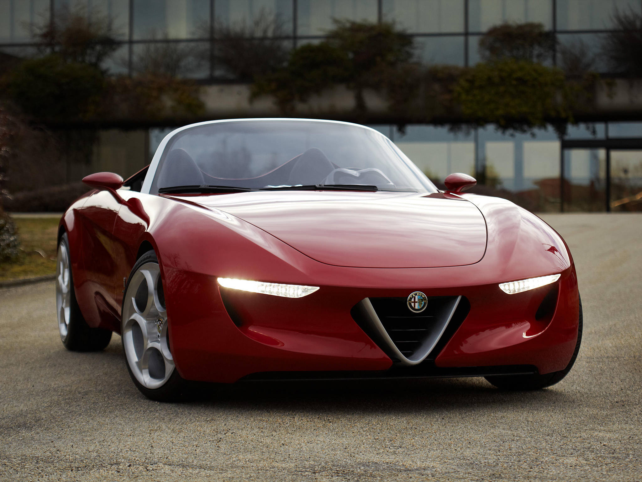 Alfa Romeo, iPhone, headlights, Full HD Desktop Wallpaper