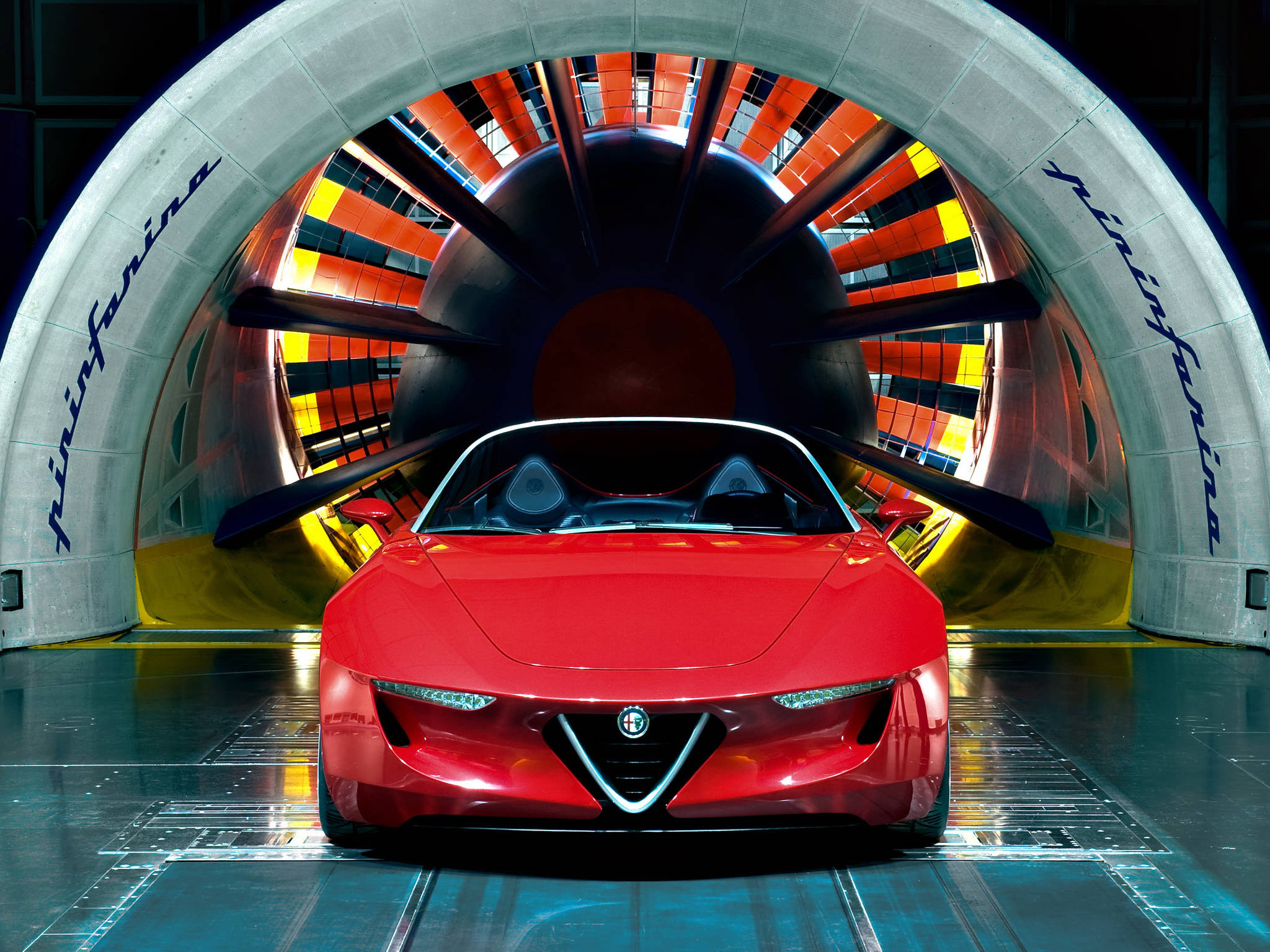 Alfa Romeo, iPhone, red, Full HD Desktop Wallpaper