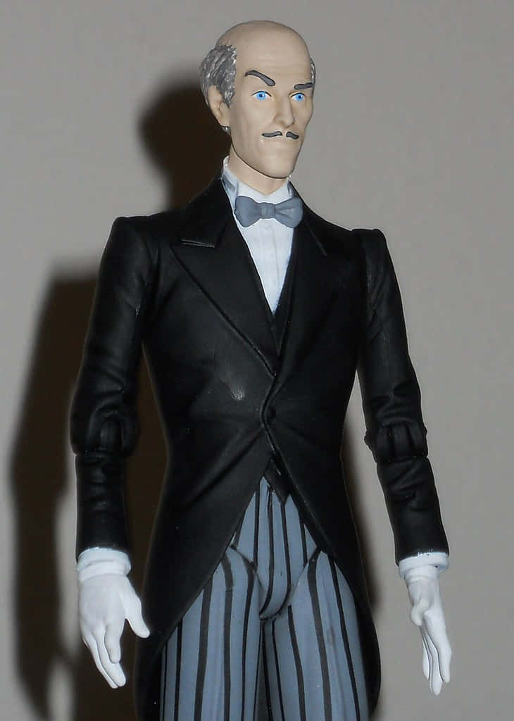 Alfred Pennyworth, black tuxedo, striped pants, SD Phone Wallpaper