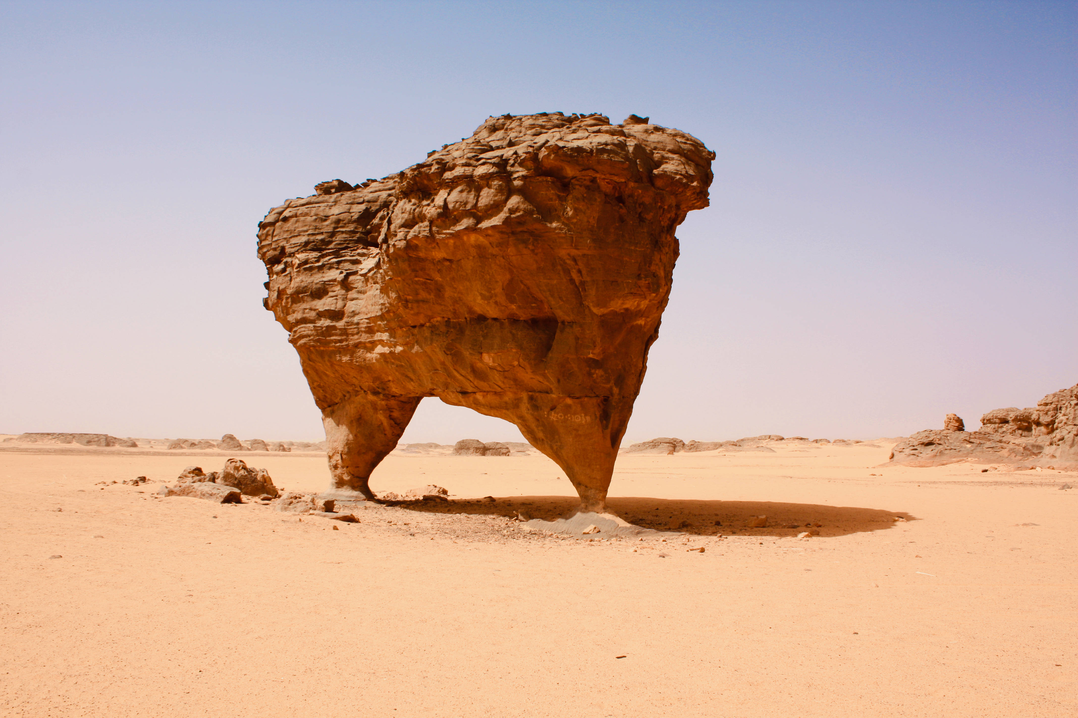 Algeria, rock formation, desert, 4K Desktop Wallpaper
