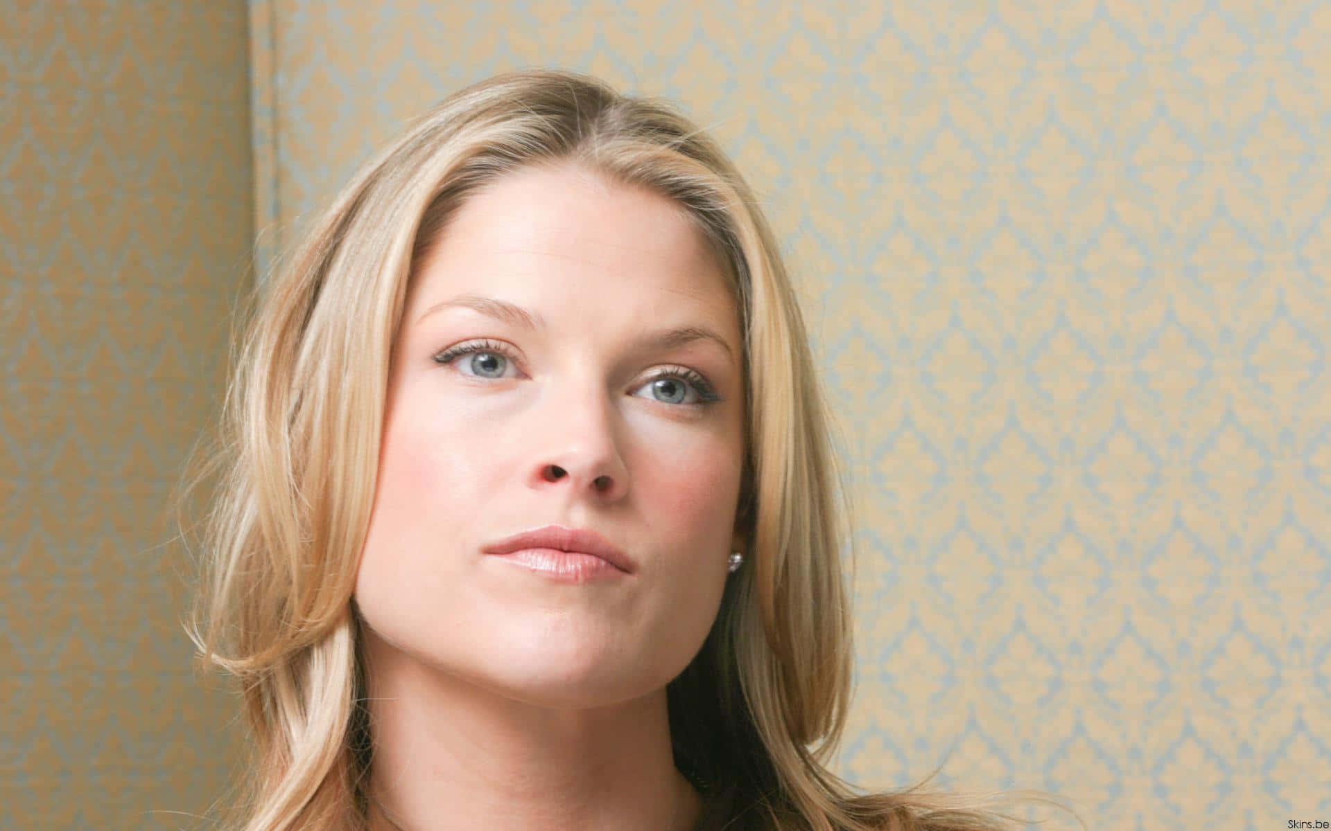 Ali Larter, blonde woman, blue eyes, Full HD Desktop Wallpaper