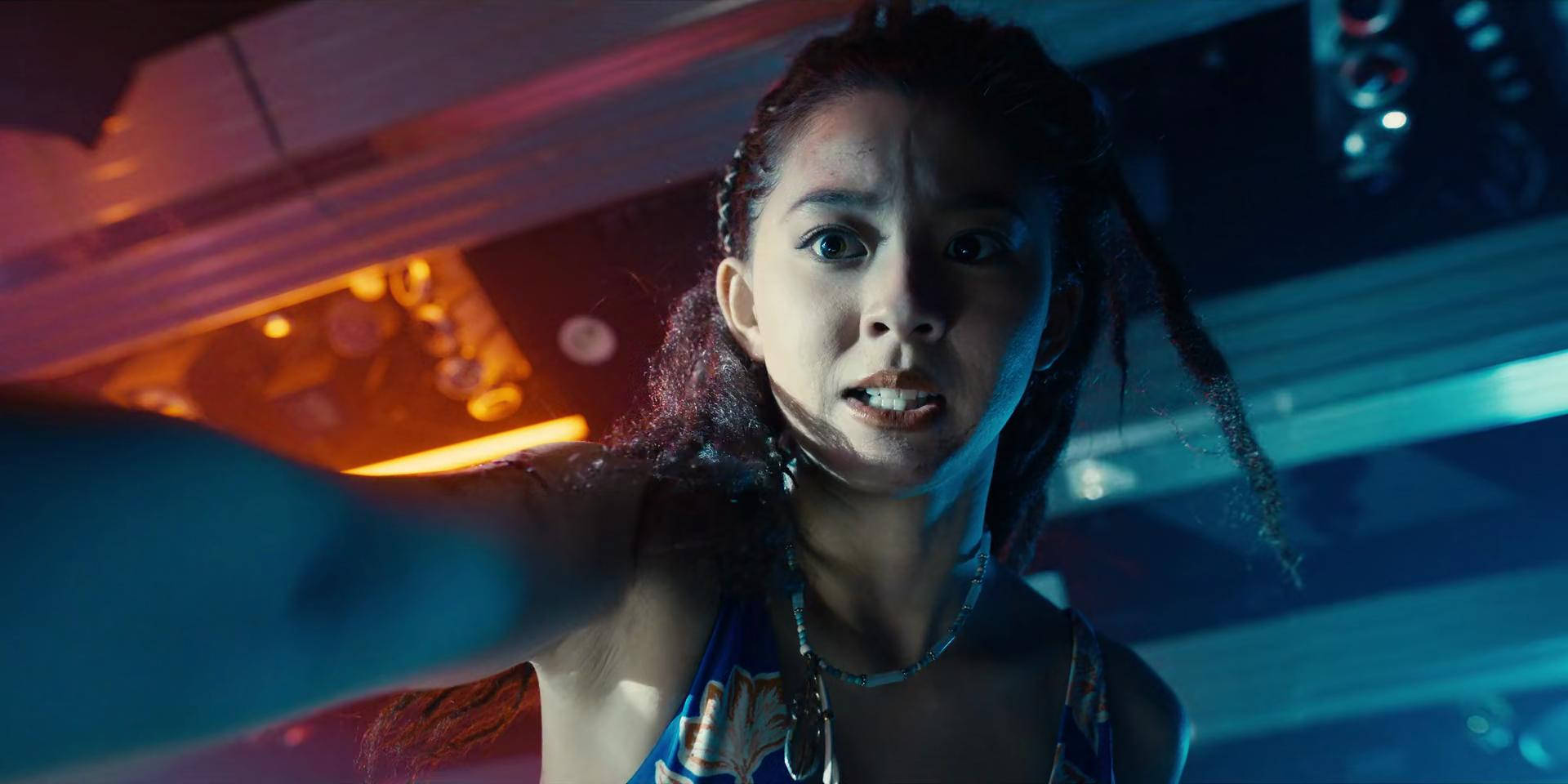 Alice In Borderland, neon lights, dim club setting, Full HD Desktop Wallpaper