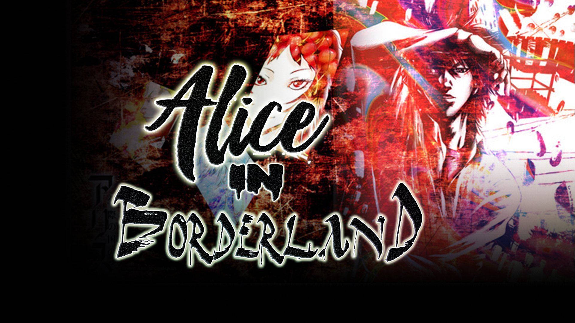 Alice In Borderland, anime, red, Full HD Desktop Wallpaper