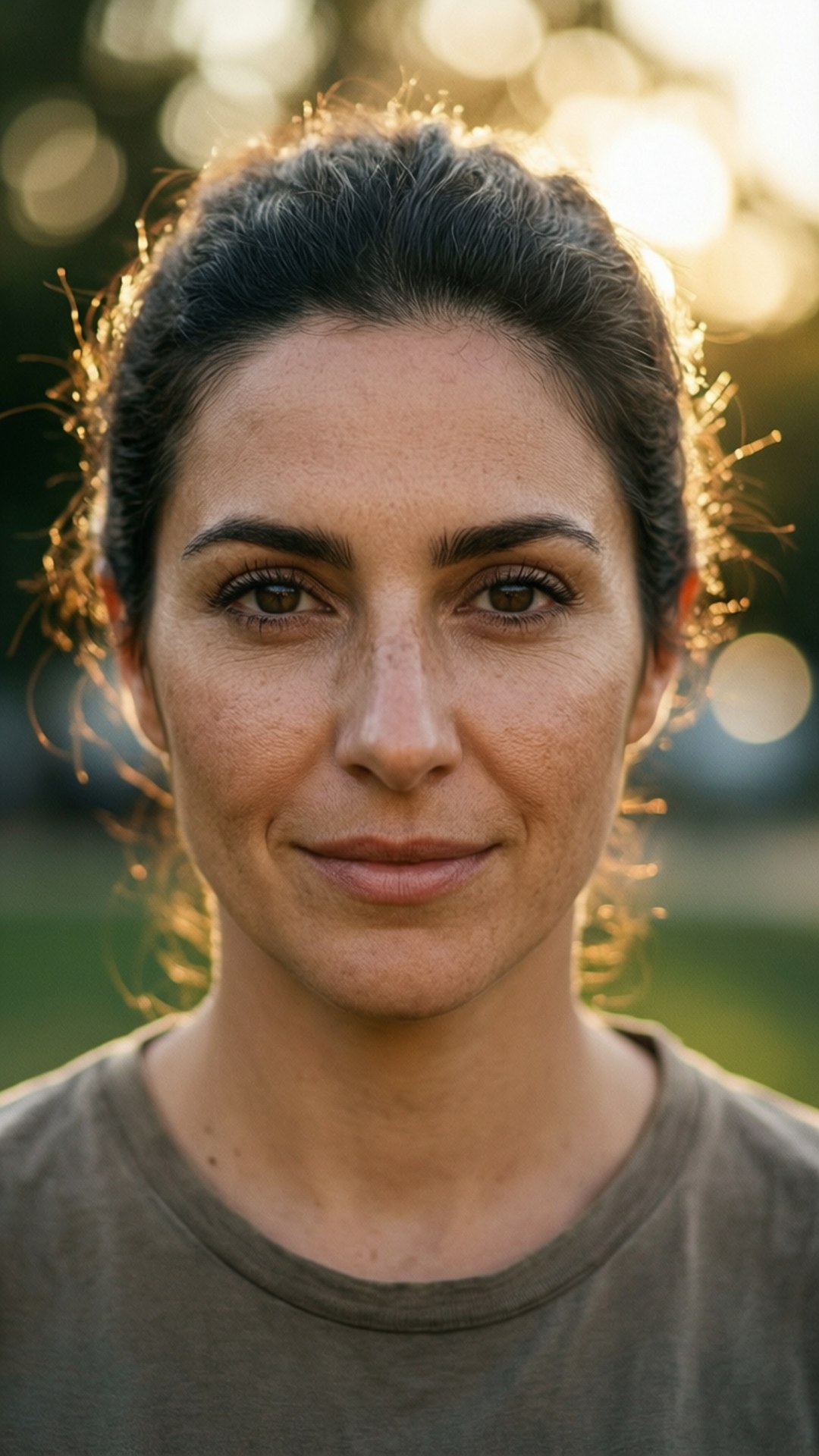 Alicia Banit, golden hour, close-up portrait, Full HD Phone Wallpaper