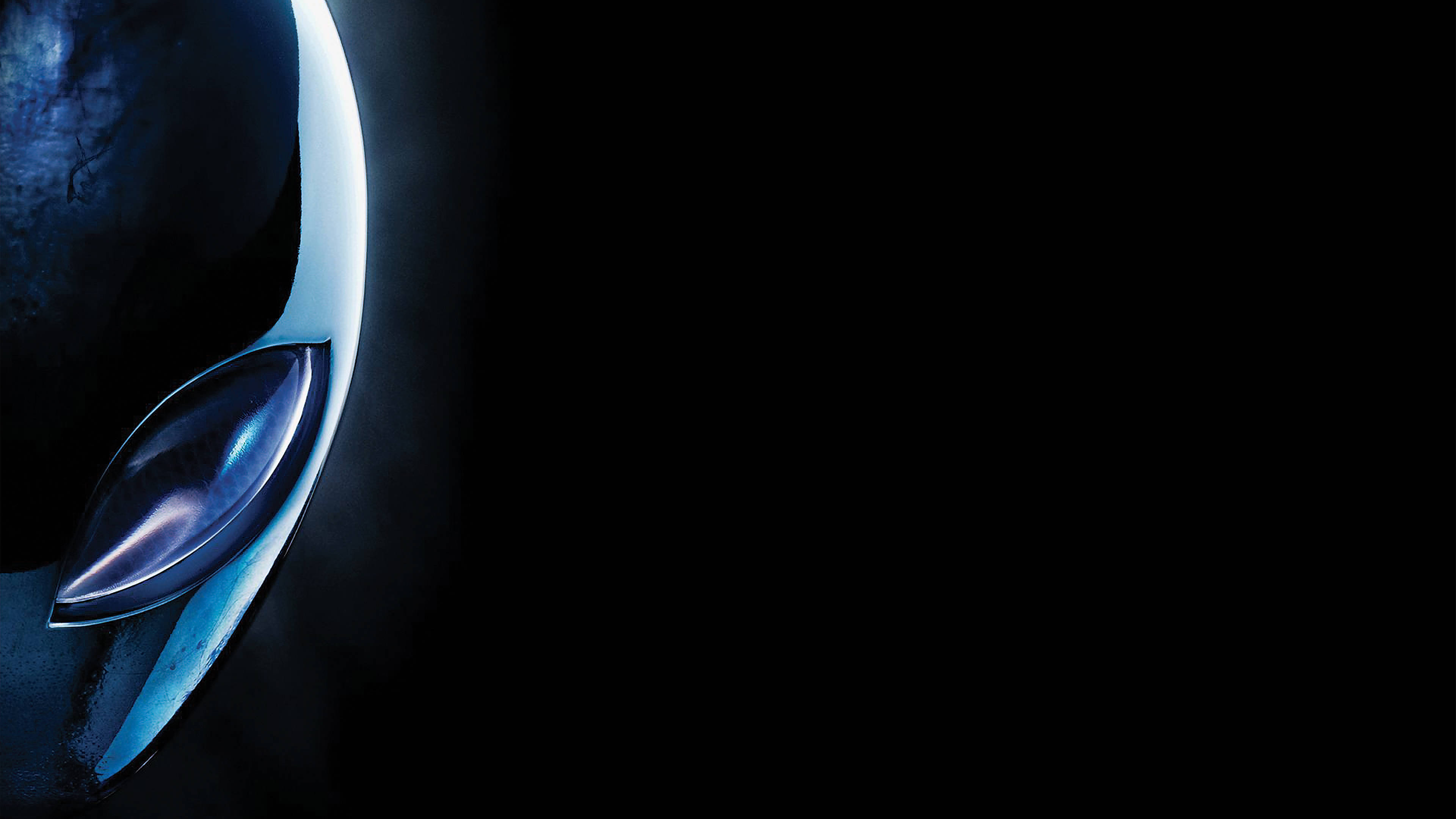 Alienware, 3840x2160, glowing blue eyes, 4K Desktop Wallpaper