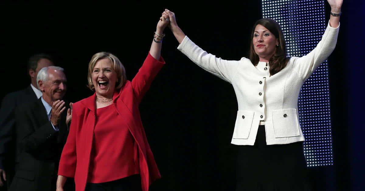 Alison Lundergan Grimes, red jacket, white jacket, SD Desktop Wallpaper